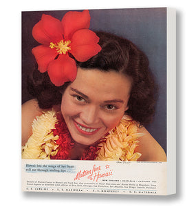 Hawaii, Songs of Her Heart, Matson Lines Advertisement, 1938