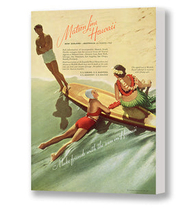 Make Friends in Hawaii, Matson Lines Advertisement, 1937